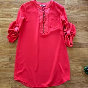 Trina Turk shirt dress size large